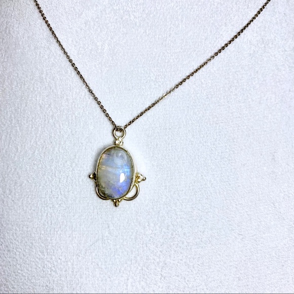 Moonstone VINTAGE 925 - Picture 2 of 3